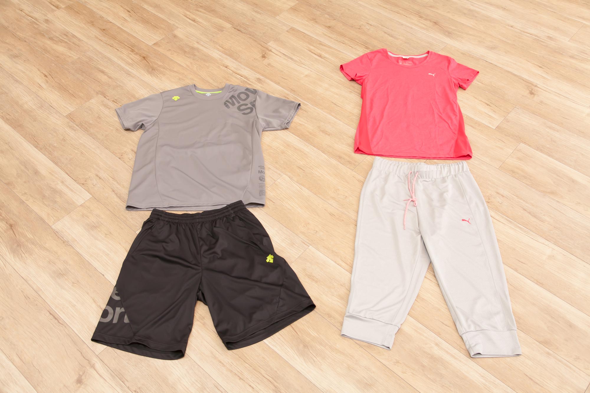 ウェアもシューズもタオルも無料貸出